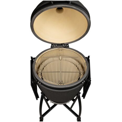 Grill Guru XL Mat Zwart - detailfoto rooster