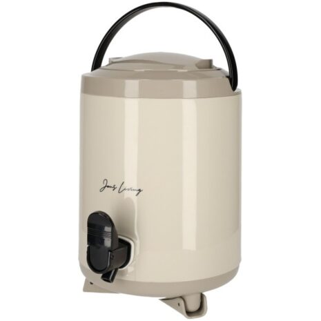 Jens Living Sapdispenser Set Taupe met inklapbare pootjes