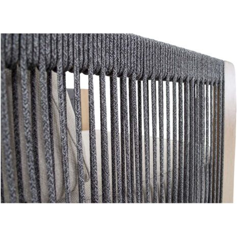 Loungeset Sora tuin van Lesli Living rope detail