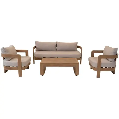 Loungeset tuin Mylo Lesli Living met lounge tafel