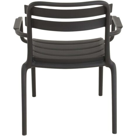 Loungestoel Torvi zwart Lesli Living tuinstoel