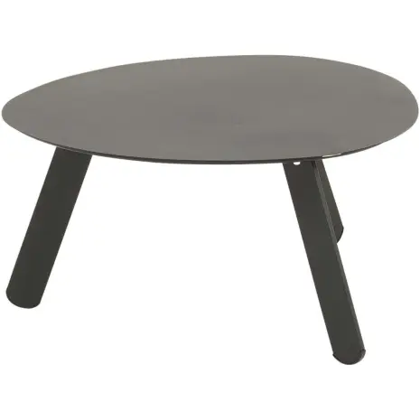 Salontafel buiten Tiki zwart laag Lesli Living