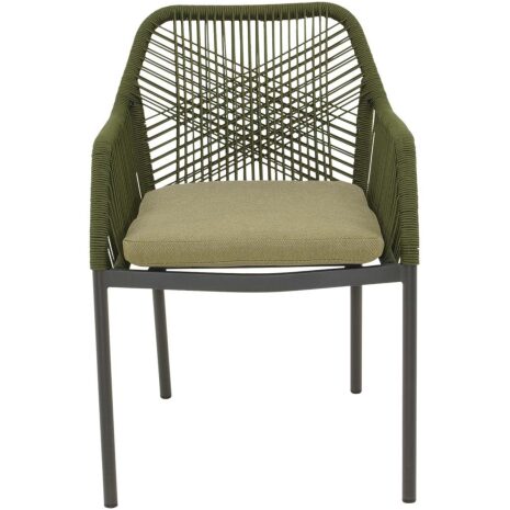 Stapelstoel Akita groen Lesli Living tuin stoel