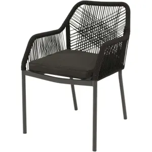 Stapelstoel Akita zwart Lesli Living