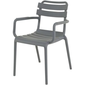 Stapelstoel Torvi grijs Lesli Living