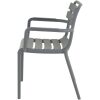 Stapelstoel Torvi grijs Lesli Living terras stoel tuin stoel