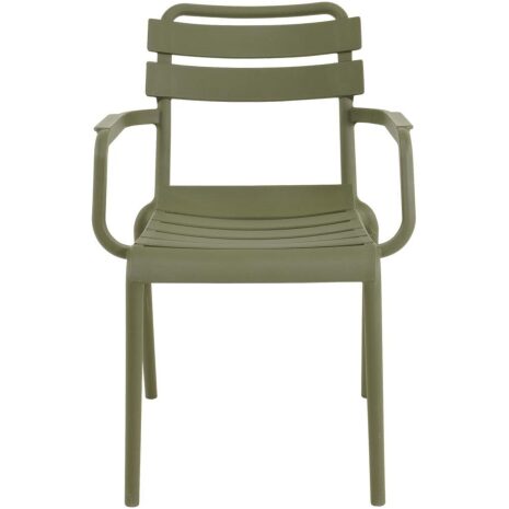 Stapelstoel Torvi groen Lesli Living tuinstoel