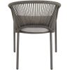 Stapelstoel buiten Hirado grijs Lesli living
