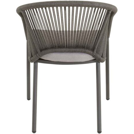 Stapelstoel buiten Hirado grijs Lesli living