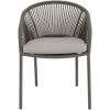 Stapelstoel tuin Hirado grijs Lesli living