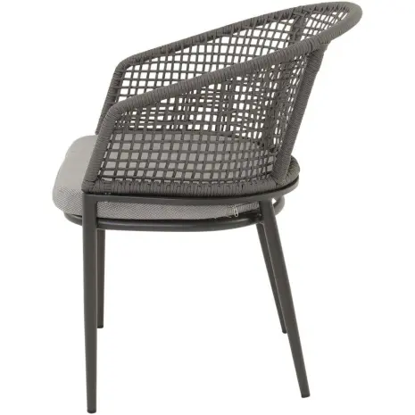 Tuin stoel buiten Kioto grijs Lesli Living
