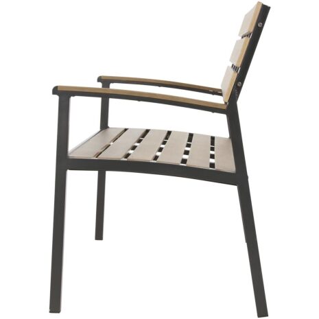 Tuinbank Arezzo 120 cm Lesli Living woodlook