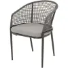 Tuinstoel Kioto grijs Lesli Living