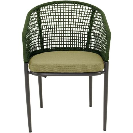 Tuinstoel Kioto groen Lesli Living terras stoel