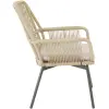 Tuinstoel Silas beige Lesli Living stoel buiten