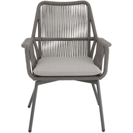 Tuinstoel Silas grijs Lesli Living