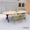 Tuintafel HPL Oak Palasanto