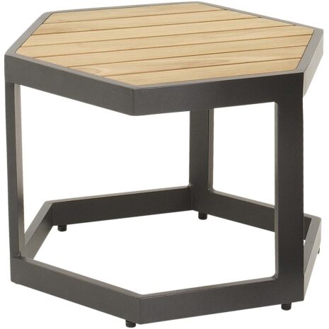 bijzettafel buiten Esagono antraciet bijzettafel buiten Esagono antraciet