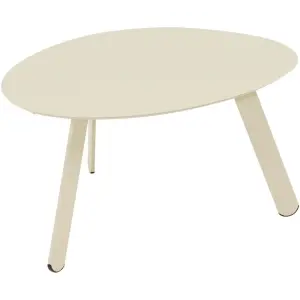 bijzettafel buiten Tiki creme hoog Lesli Living