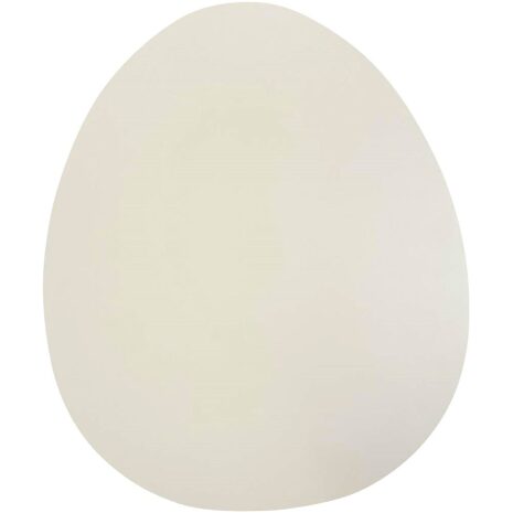 bijzettafel buiten Tiki creme hoog Lesli Living met organische vorm