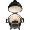 detail grill guru satin black kamado compact detail grill guru satin black kamado compact