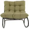 lounge Schommelstoel Zenzi groen Lesli Living