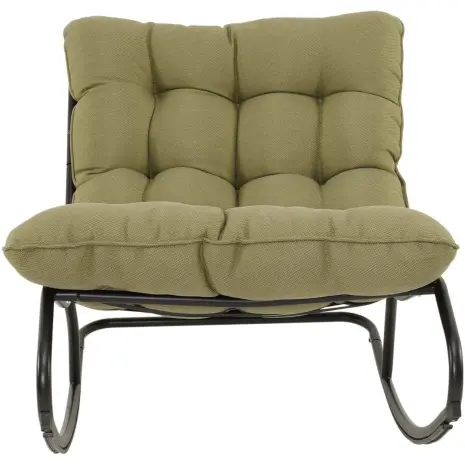 lounge Schommelstoel Zenzi groen Lesli Living