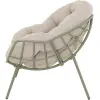 loungestoel Cozy beige Lesli Living relaxstoel