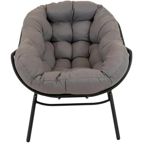 relaxstoel Cozy grijs Lesli Living