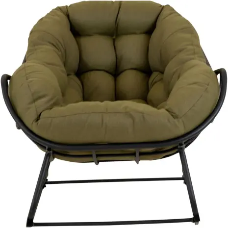 schommelstoel Cozy groen Lesli Living