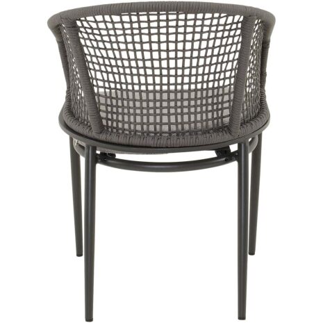 stoel voor de tuin Kioto grijs Lesli Living