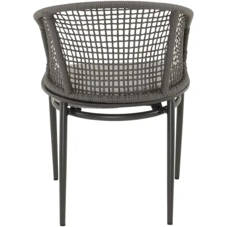 stoel voor de tuin Kioto grijs Lesli Living