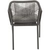 tuin stoel stapelbaar Akita grijs Lesli Living