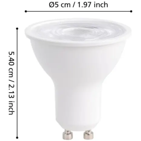 Dimbare GU10 lichtbron met app bediening