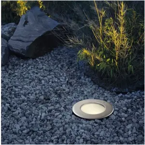 Grondspot LAMEDO RVS LED