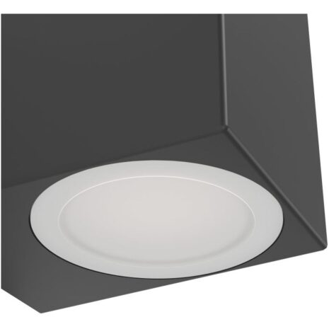 Moderne buitenlamp voor schutting JABAGA