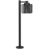 Moderne vloerlamp buiten SELINUS zwart