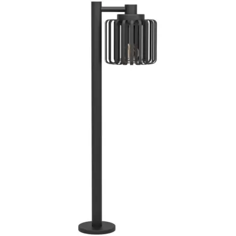 Moderne vloerlamp buiten SELINUS zwart