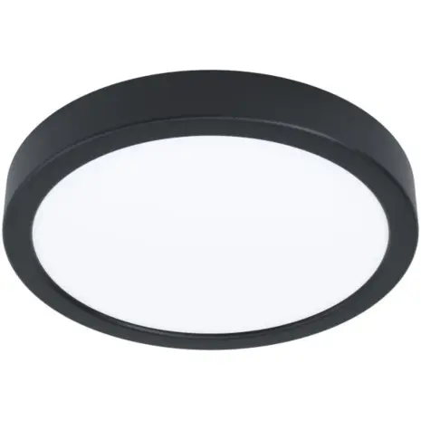 Plafondlamp buiten ARGOLIS 2 zwart LED rondPlafondlamp buiten ARGOLIS 2 zwart LED rond