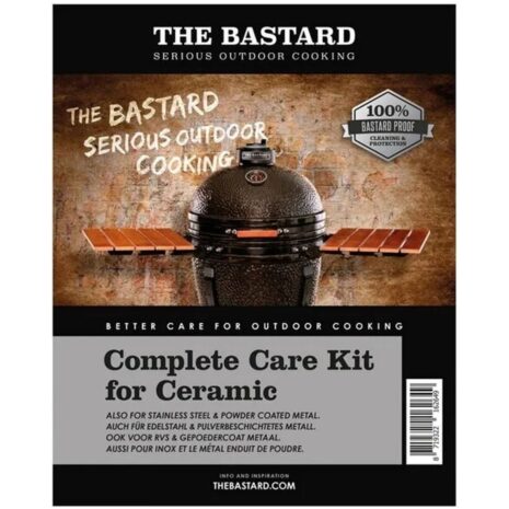 The Bastard schoonmaakset 4-delig Ceramic Clean Set voor kamado onderhoud
