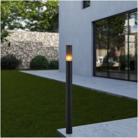 Vloerlamp buiten SALLE zwart 110 cm