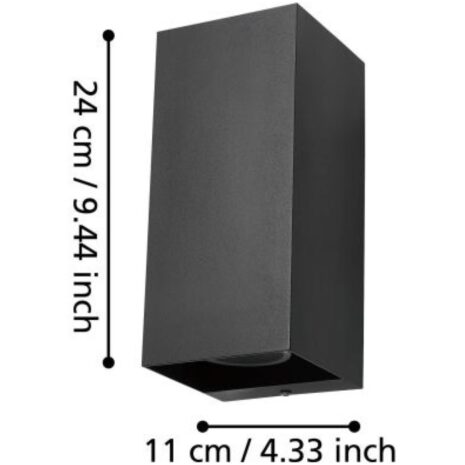 Wandlamp buiten EREMITANA voor overkapping