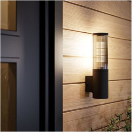 Wandlamp buiten met transparante kap SALLE