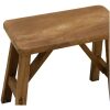 Houten bankje Ester Teakhout 50 cm