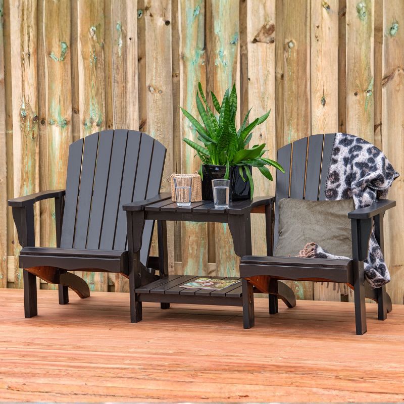 Loveseat Relax Zwart Gespoten Loveseat Relax - Zwart Gespoten