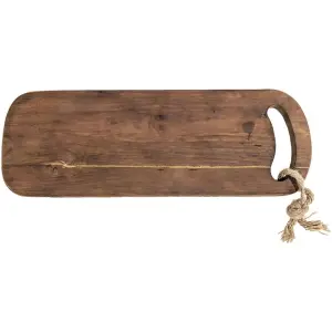 Serveerplank Madu Teakhout