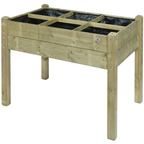 moestuintafel op poten