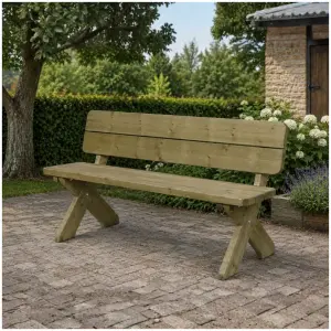 geïmpregneerd Houten Tuinbank Sneek 3-zits