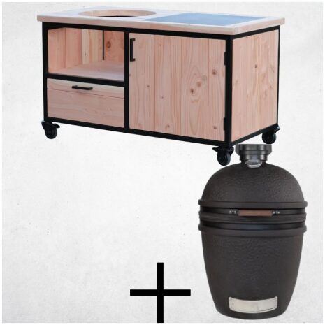 Combi Deal Douglas BBQ tafel charlie bastard Urban Large Solo Combi-Deal Douglas BBQ tafel charlie+ bastard Urban Large Solo