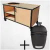 Combi deal buitenkeuken met opbergkast 150 cm en HPL blad Taupe bastard urban Large solo Combi deal buitenkeuken met opbergkast 150 cm en HPL blad Taupe+ bastard urban Large solo
